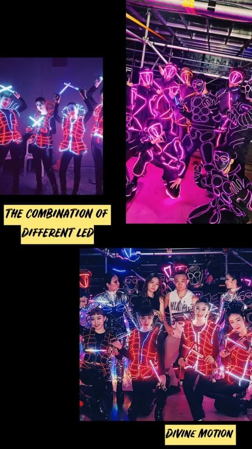 LED dance performance