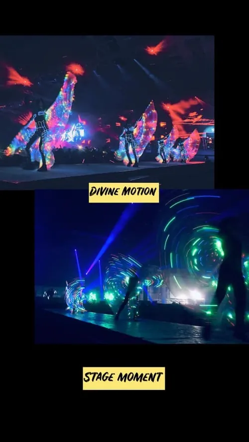 LED dance performance
