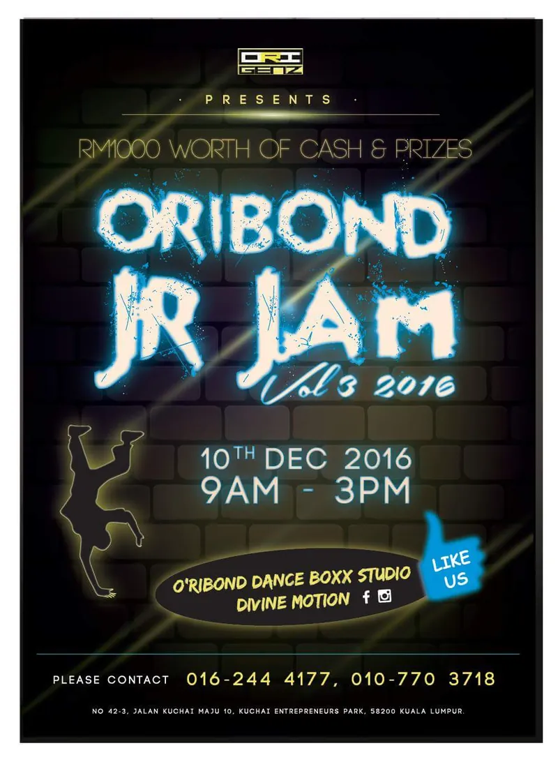 ORIBOND JR JAM VOL 3 2016